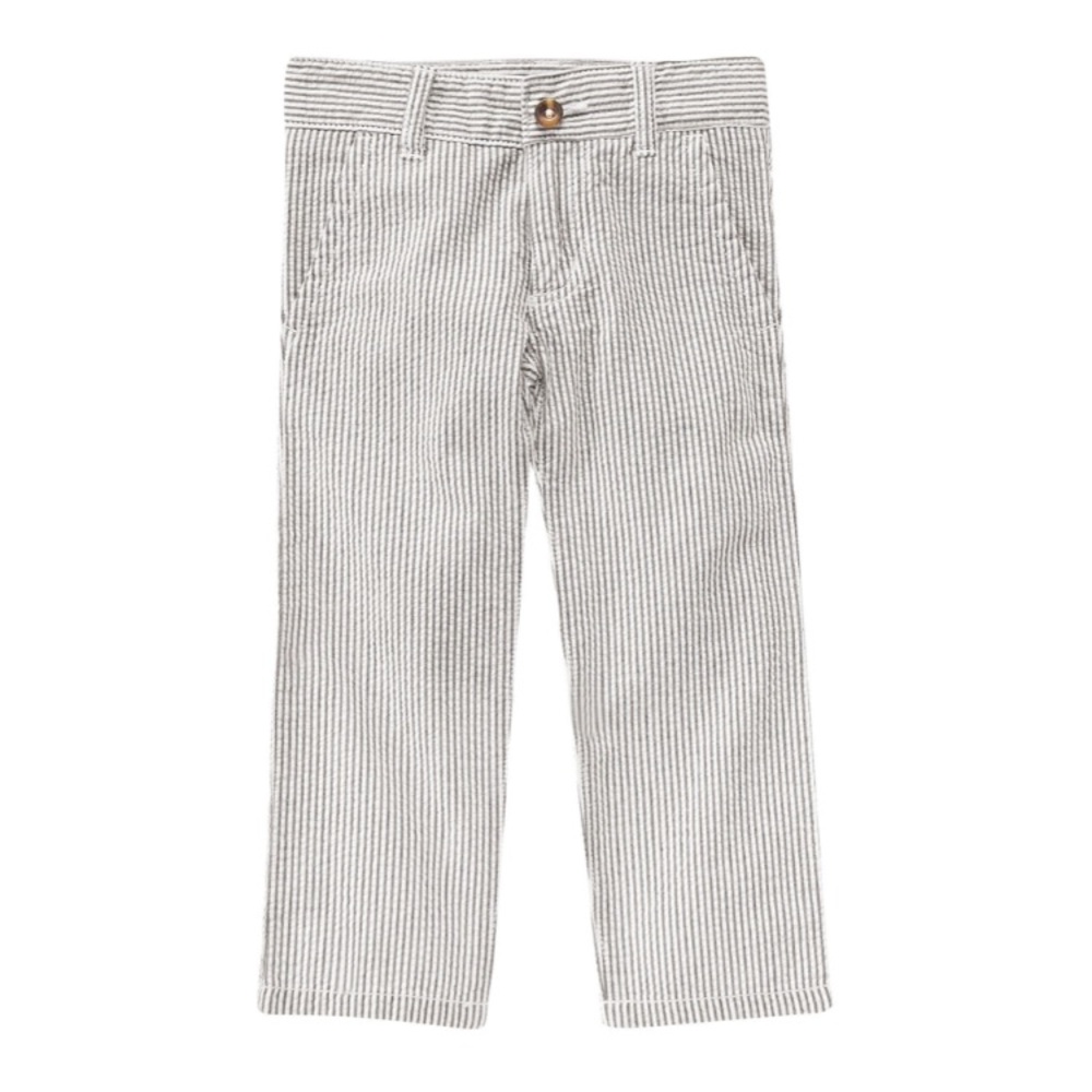 Gymboree pants 5 slim striped seersucker
